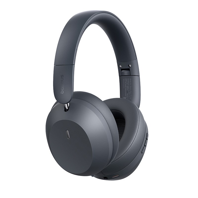 Baseus Bass 35 Max Headphones Wired & Wireless Head-band Music USB Type-C Bluetooth Grey Baseus Bass 35 Max Headphones Wired & Wireless Head-band Music USB Type-C Bluetooth Grey