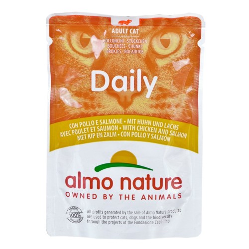 Almo Nature Daily Chicken with salmon 70 g Almo Nature Daily Chicken with salmon 70 g
