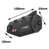 FREEDCONN R1 PLUS E motorcycle intercom Black FREEDCONN R1 PLUS E motorcycle intercom Black