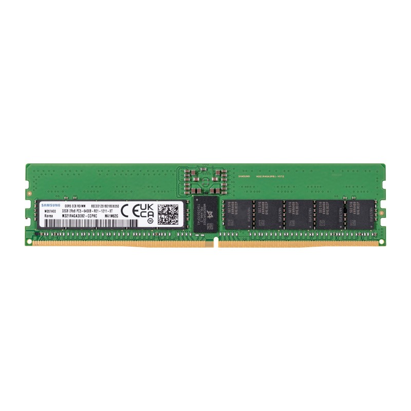 Samsung M321R4GA3EB2-CCP memory module 32 GB 1 x 32 GB DDR5 ECC Samsung M321R4GA3EB2-CCP memory module 32 GB 1 x 32 GB DDR5 ECC
