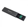 Qoltec 50312 storage drive enclosure SSD enclosure Black M.2 Qoltec 50312 storage drive enclosure SSD enclosure Black M.2
