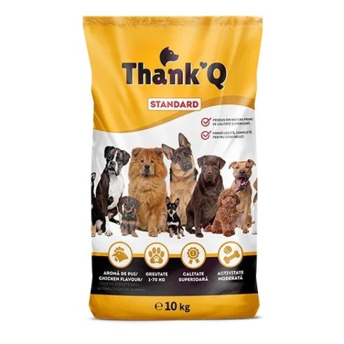THANK'Q Standard Chicken - dry dog food - 10kg