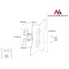 Maclean MC-501A Universal Wall TV Bracket 23-42