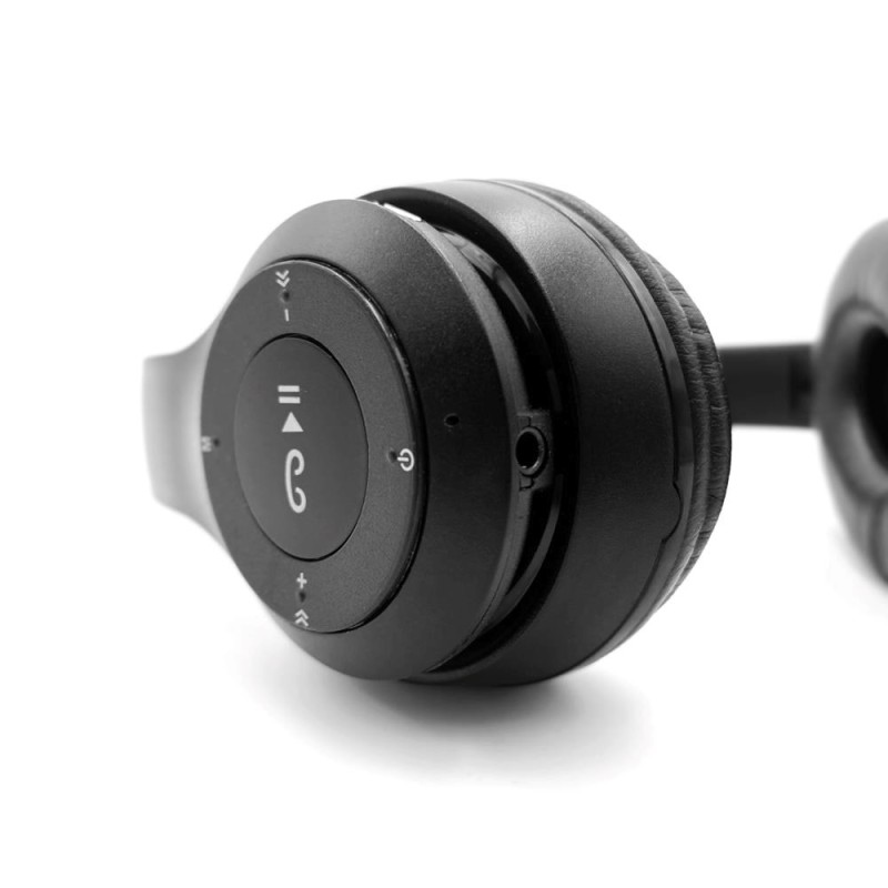 MEDIA-TECH EPSILION BT MT3591 Wireless headphones Bluetooth 4.2 Microphone Radio FM Black MEDIA-TECH EPSILION BT MT3591 Wireless headphones Bluetooth 4.2 Microphone Radio FM Black