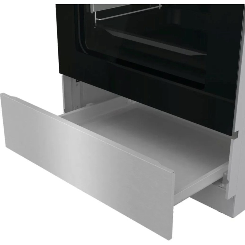 Gorenje GKS6C71XF Freestanding cooker with oven Silver Gorenje GKS6C71XF Freestanding cooker with oven Silver