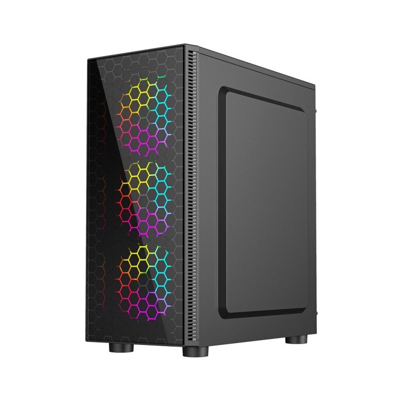 Gembird Fornax 500 Midi Tower Black Gembird Fornax 500 Midi Tower Black