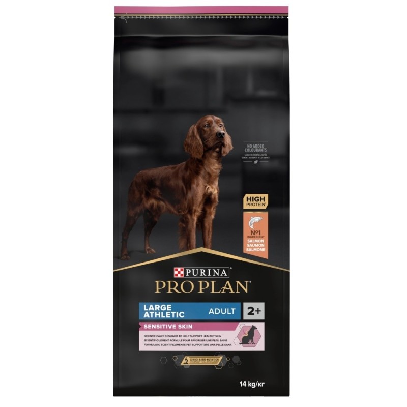 PURINA Sensitive Skin Large Athletic Adult Salmon - dry food for dogs - 14 kg PURINA Sensitive Skin Large Athletic Adult Salmon - dry food for dogs - 14 kg