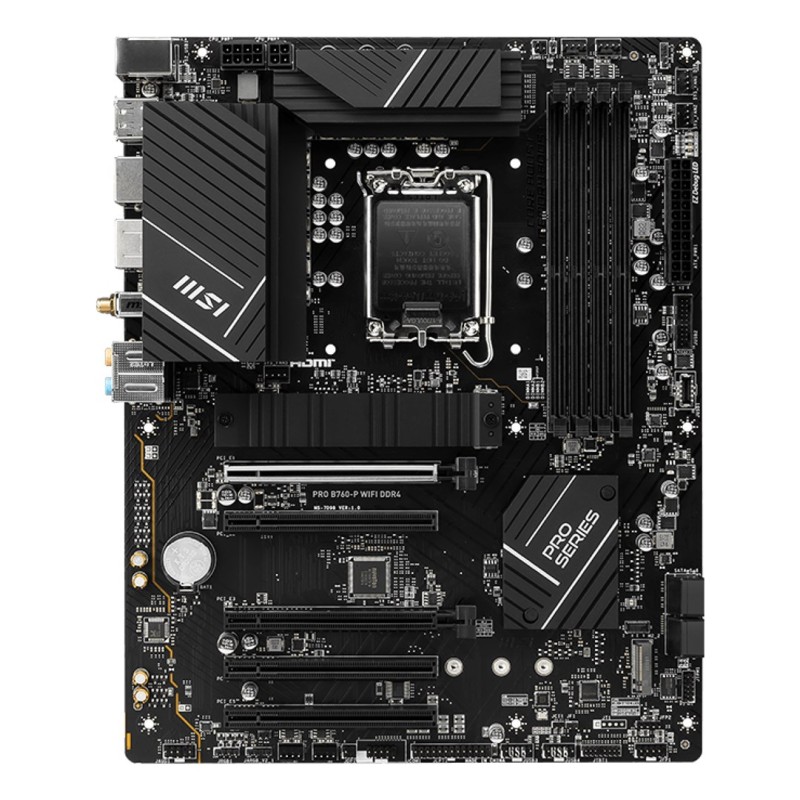 MSI PRO B760-P WIFI DDR4 motherboard LGA 1700 ATX MSI PRO B760-P WIFI DDR4 motherboard LGA 1700 ATX
