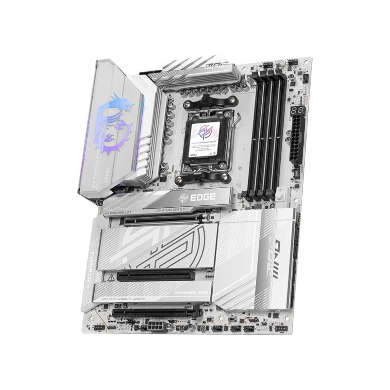 MSI MPG X870E EDGE TI WIFI motherboard AMD X870E Socket AM5 ATX MSI MPG X870E EDGE TI WIFI motherboard AMD X870E Socket AM5 ATX