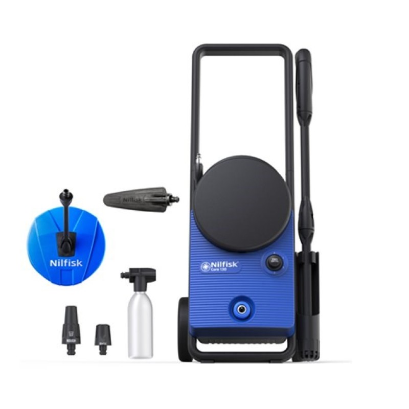 Nilfisk Core 130-6 PowerControl - PCA EU pressure washer Upright Electric 462 l/h Black, Blue