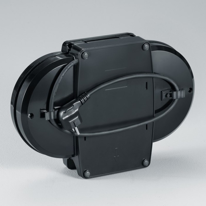 SEVERIN DOUBLE WAFFLE IRON, STEEL, 1200W WA2106 SEVERIN DOUBLE WAFFLE IRON, STEEL, 1200W WA2106