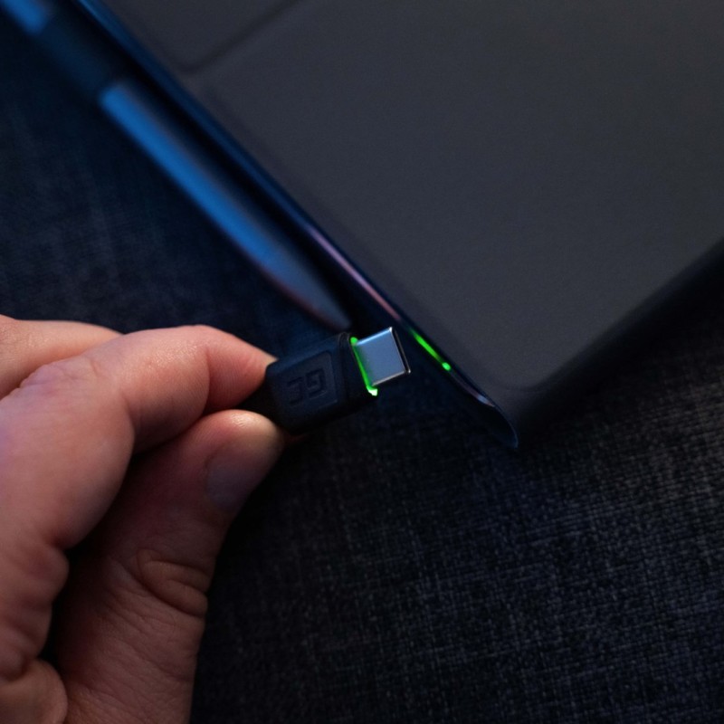 Green Cell KABGC06 USB cable 1.2 m USB A USB C Black Green Cell KABGC06 USB cable 1.2 m USB A USB C Black