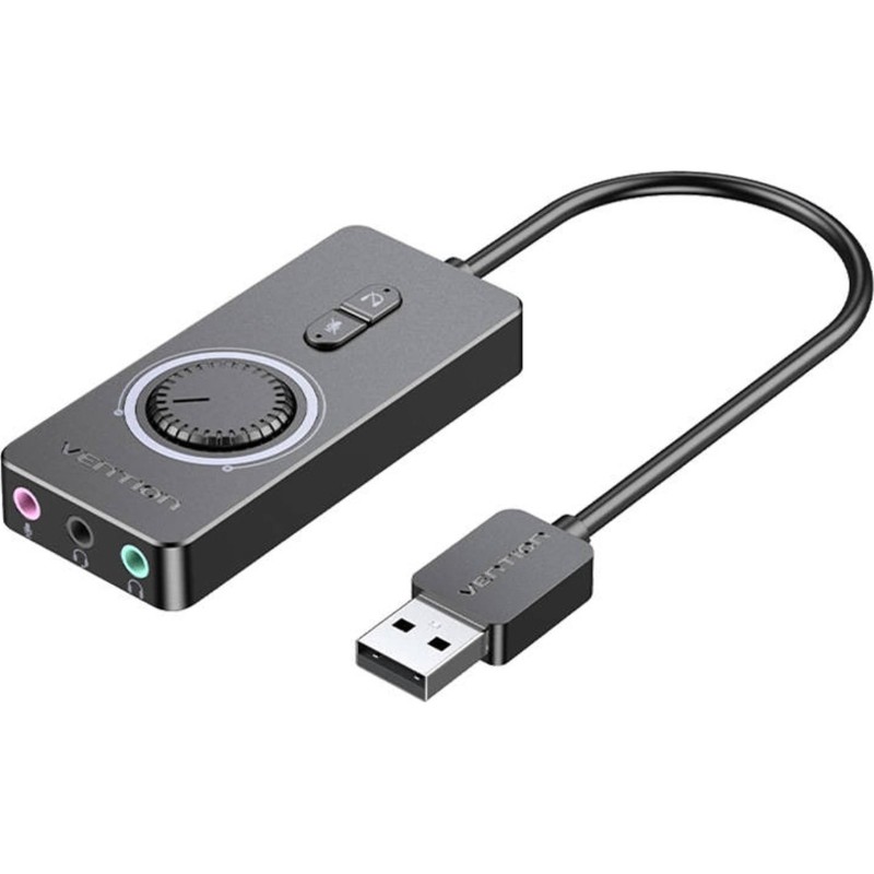 Vention 1m USB 2.0 external sound card
