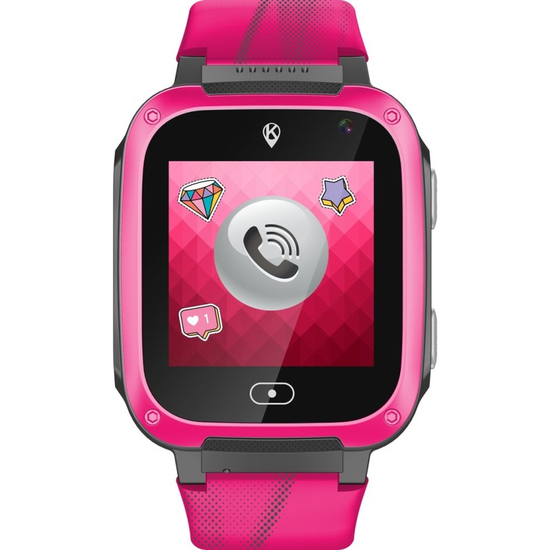 KiDiZ Basic pink smartwatch for children