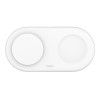 BELKIN MAGNETIC CHARIGING PAD 2IN1 QI2 15W WHITE