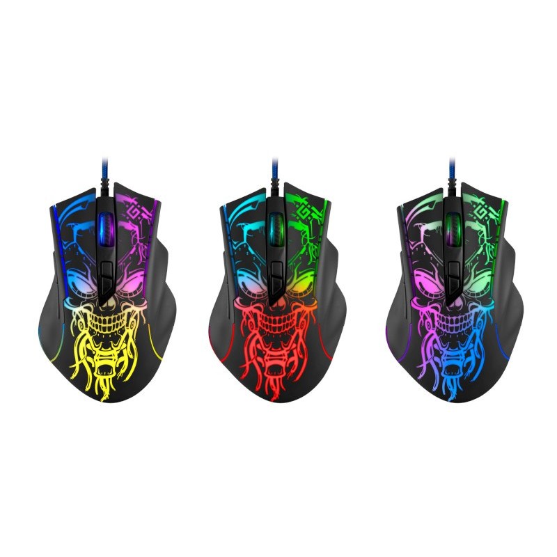 Gaming, optic, wired mouse DEFENDER GM-928 BULLETSTORM 7200dpi 7P illuminate Gaming, optic, wired mouse DEFENDER GM-928 BULLETSTORM 7200dpi 7P illuminate