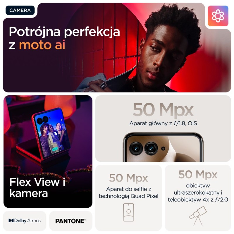 Smartfon realme 14 Pro+ 5G DS 8/256 GB Suede Grey Smartfon realme 14 Pro+ 5G DS 8/256 GB Suede Grey