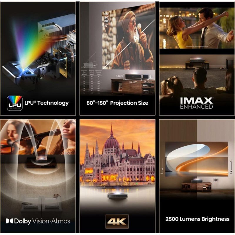 Hisense PT1 Smart TV Wi-Fi Black Hisense PT1 Smart TV Wi-Fi Black