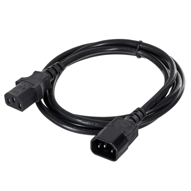 Gembird PC-189-VDE power cable Black 1.8 m C14 coupler Gembird PC-189-VDE power cable Black 1.8 m C14 coupler