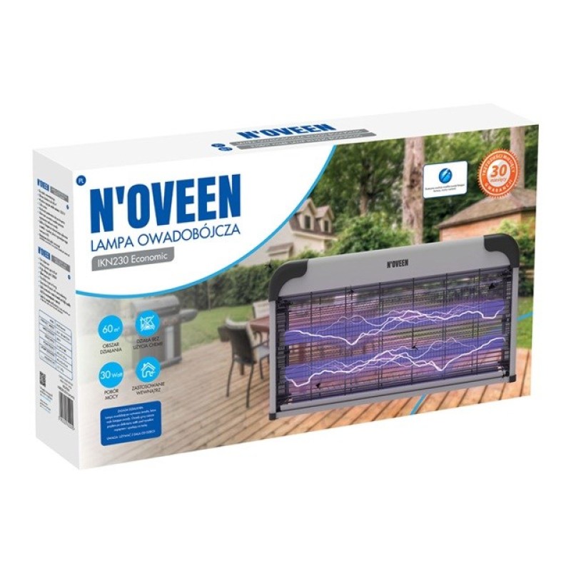 N'OVEEN IKN230 Economic Insecticide lamp Grey N'OVEEN IKN230 Economic Insecticide lamp Grey
