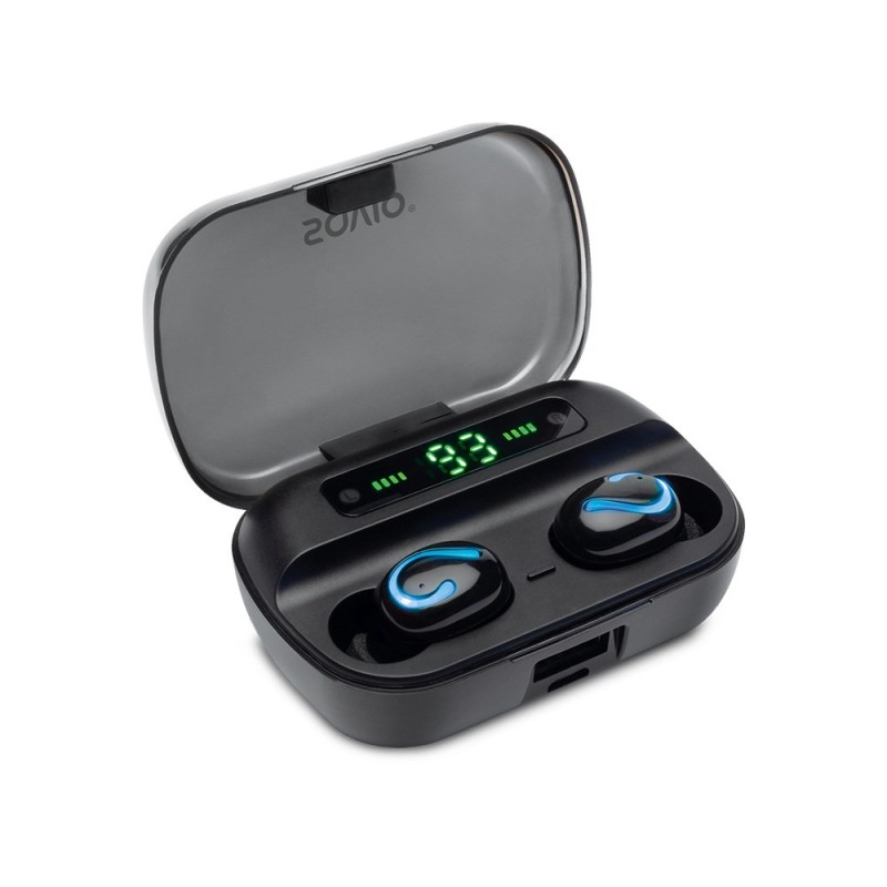 Savio TWS-06 Bluetooth 5.0 + EDR headphones/headset In-ear Black Savio TWS-06 Bluetooth 5.0 + EDR headphones/headset In-ear Black