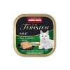 ANIMONDA Vom Feinsten  Adult Classic Cat Beef, salmon, spinach - wet cat food - 100g