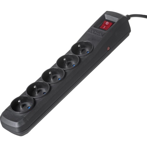Activejet black power strip with cord ACJ COMBO 5G/5M/BEZP. AUTO/CZ Activejet black power strip with cord ACJ COMBO 5G/5M/BEZP. AUTO/CZ