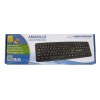 Esperanza EK134 keyboard USB Black Esperanza EK134 keyboard USB Black