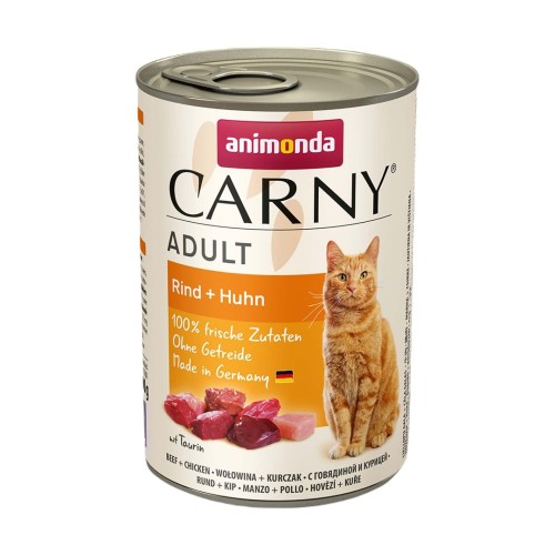 Animonda Carny Adult Beef with chicken 400 g Animonda Carny Adult Beef with chicken 400 g