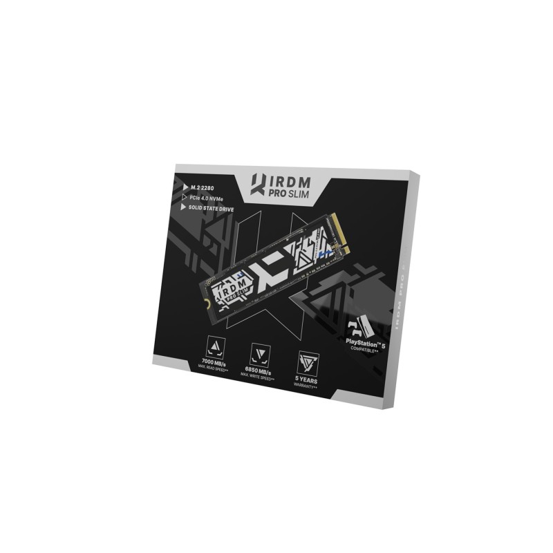 Goodram IRP-SSDPR-P44S-2K0-80 internal solid state drive M.2 2 TB PCI Express 4.0 NVMe 3D TLC NAND Goodram IRP-SSDPR-P44S-2K0-80 internal solid state drive M.2 2 TB PCI Express 4.0 NVMe 3D TLC NAND
