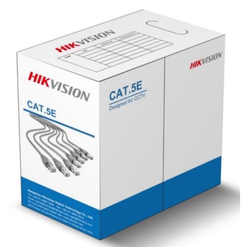 Hikvision DS-PL-5E networking cable Grey 305 m Cat5e U/UTP (UTP)