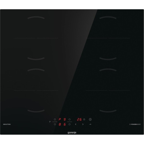 Gorenje GI6401BSCE Black Built-in 59 cm Zone induction hob 4 zone(s)