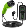 Qoltec 52465 Mobile charger for EV 2-in-1 Type2 with regulation | 3.5kW | 230V | LCD | Portable | Wallbox | 5m Qoltec 52465 Mobile charger for EV 2-in-1 Type2 with regulation | 3.5kW | 230V | LCD | Portable | Wallbox | 5m