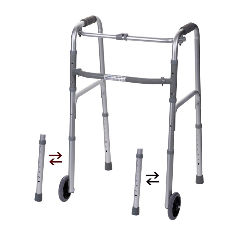 Aluminium rehabilitation tri-functional walker Aluminium rehabilitation tri-functional walker