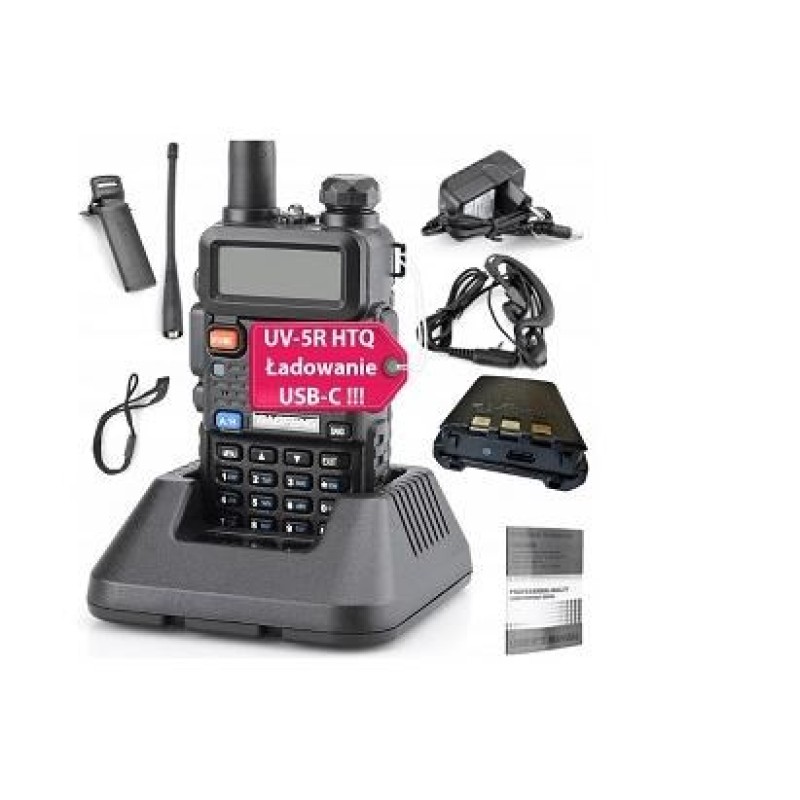 UV-5R HTQ USB-C WALKIE-TALKIE UV-5R HTQ USB-C WALKIE-TALKIE