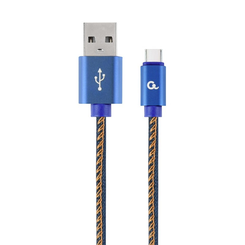 Cablexpert CC-USB2J-AMCM-2M-BL USB cable USB 2.0 USB A USB C Blue Cablexpert CC-USB2J-AMCM-2M-BL USB cable USB 2.0 USB A USB C Blue