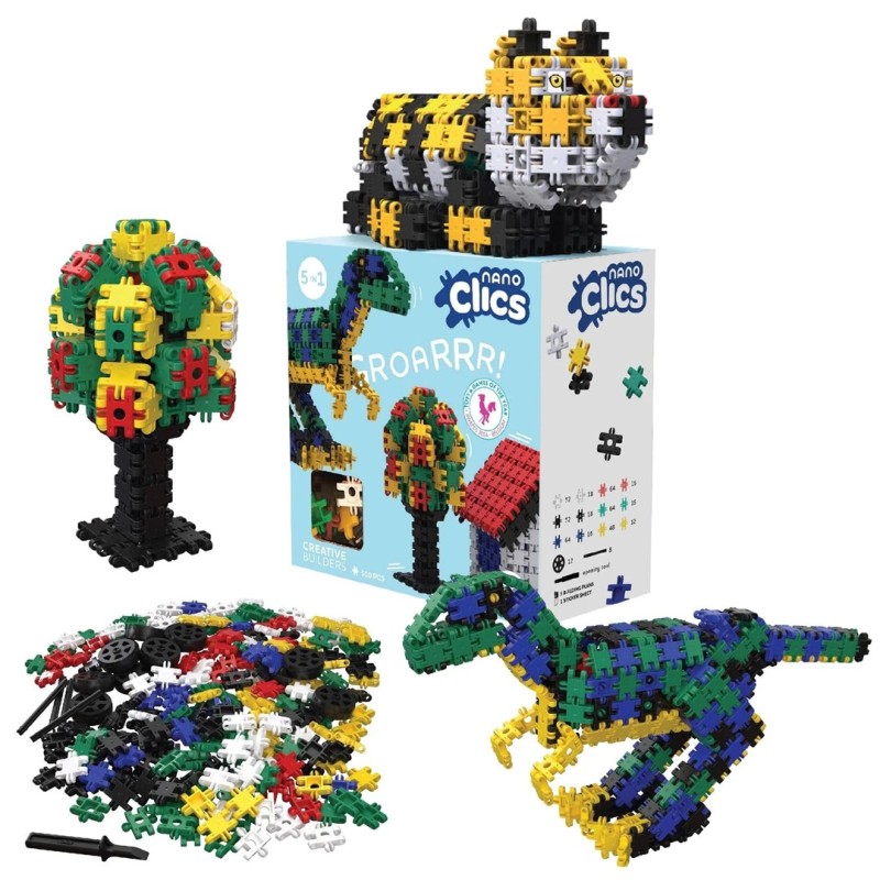 Building blocks Nano Clics - Creative builders - 500 elements (NC003) Building blocks Nano Clics - Creative builders - 500 elements (NC003)