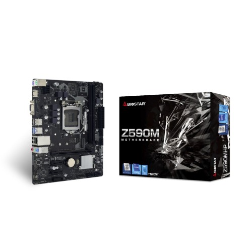 Biostar Z590MHP Intel Z590 LGA 1200 (Socket H5) micro ATX Biostar Z590MHP Intel Z590 LGA 1200 (Socket H5) micro ATX