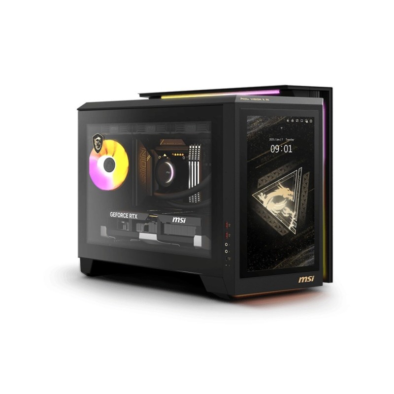 MSI MEG Vision X AI 2NVV7-004EU Ultra 7 265K 32GB DDR5 SSD2TB GeForce RTX 5080 16GB VENTUS 3X BE200 WiFi 7+BT Win11 Black MSI MEG Vision X AI 2NVV7-004EU Ultra 7 265K 32GB DDR5 SSD2TB GeForce RTX 5080 16GB VENTUS 3X BE200 WiFi 7+BT Win11 Black