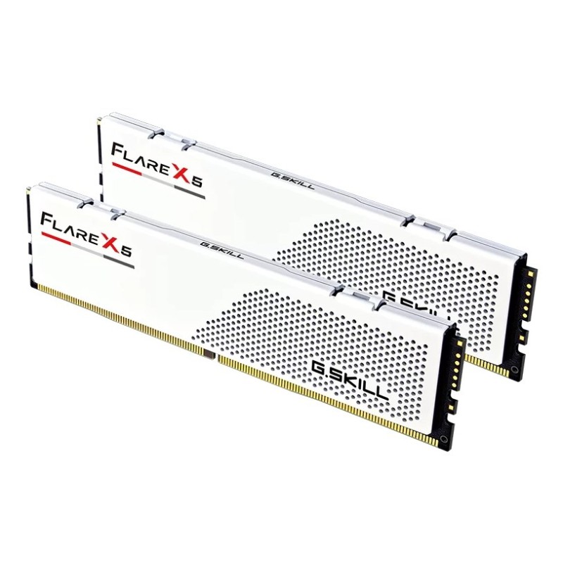 G.Skill Flare X5 F5-6000J3636F32GX2-FX5W memory module 64 GB 2 x 32 GB DDR5 6000 MHz G.Skill Flare X5 F5-6000J3636F32GX2-FX5W memory module 64 GB 2 x 32 GB DDR5 6000 MHz