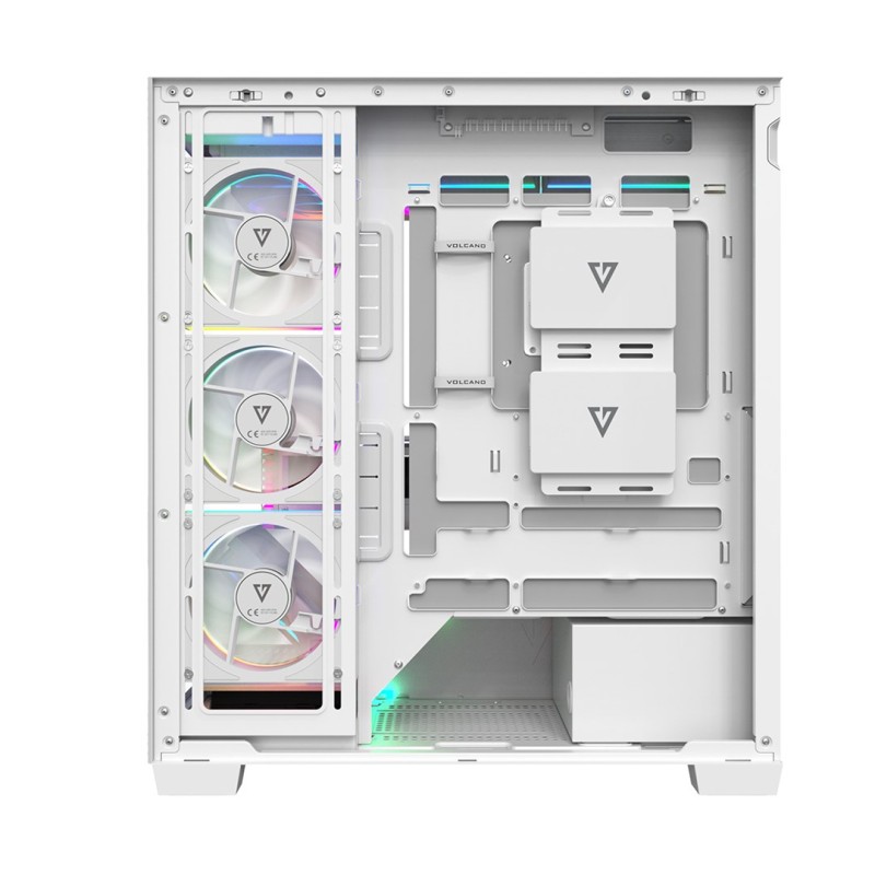 MODECOM VOLCANO STELLAR PLUS ARGB MIDI 8F WHITE MODECOM VOLCANO STELLAR PLUS ARGB MIDI 8F WHITE