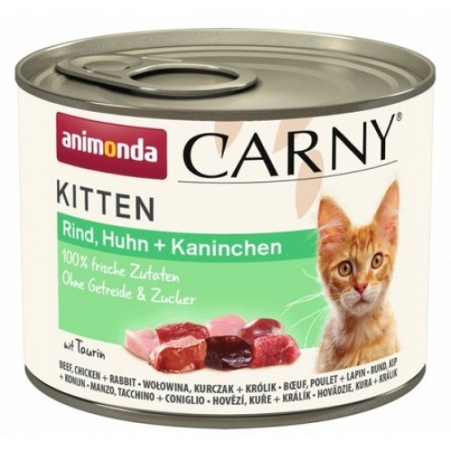 animonda Carny BEEF, CHICKEN + RABBIT 200 g animonda Carny BEEF, CHICKEN + RABBIT 200 g