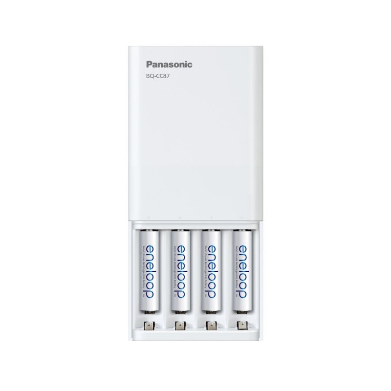 ŁADOWARKA PANASONIC BASIC + 4x AA ENELOOP 2000 mAh ŁADOWARKA PANASONIC BASIC + 4x AA ENELOOP 2000 mAh