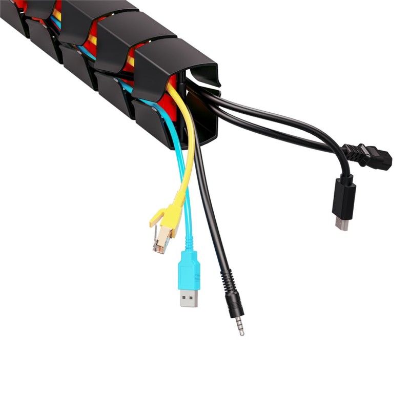 NANO RS DESK CABLE ORGANIZER / CABLE GRILLE RS125 NANO RS DESK CABLE ORGANIZER / CABLE GRILLE RS125