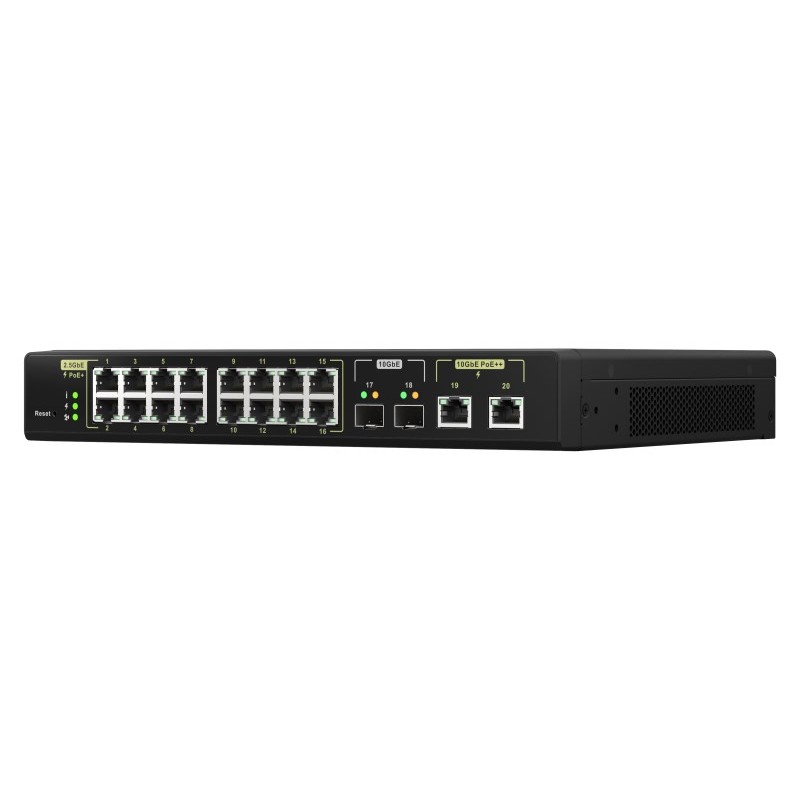 Switch Mikrotik CRS320-8P-8B-4S+RM 21p PoE (PoE+: 8; PoE++: 8; ) 600/963W Managed Gigabit/10G Switch Mikrotik CRS320-8P-8B-4S+RM 21p PoE (PoE+: 8; PoE++: 8; ) 600/963W Managed Gigabit/10G