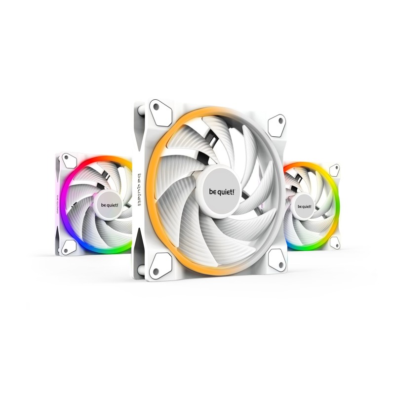 be quiet! Light Wings White | 140mm PWM high-speed Triple-Pack Computer case Fan 14 cm 3 pc(s)
