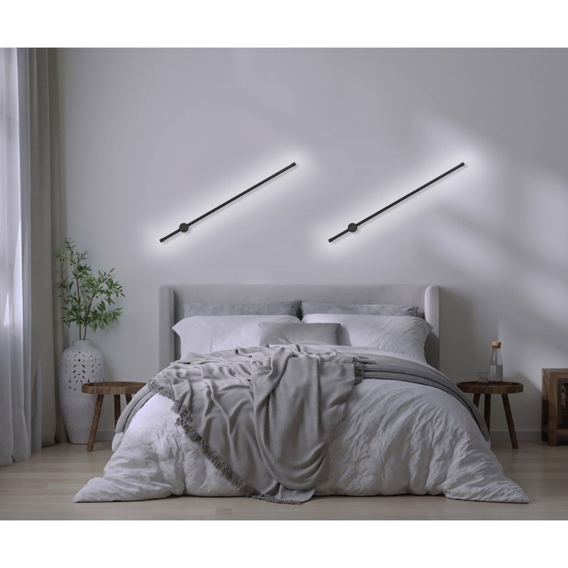 Activejet LED wall lamp AJE-HILTON Black NW Activejet LED wall lamp AJE-HILTON Black NW