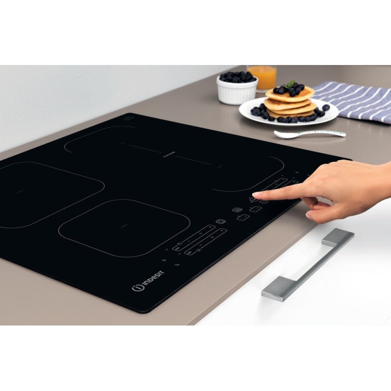 Indesit IB 65B60 NE Black Built-in 59 cm Zone induction hob 4 zone(s) Indesit IB 65B60 NE Black Built-in 59 cm Zone induction hob 4 zone(s)
