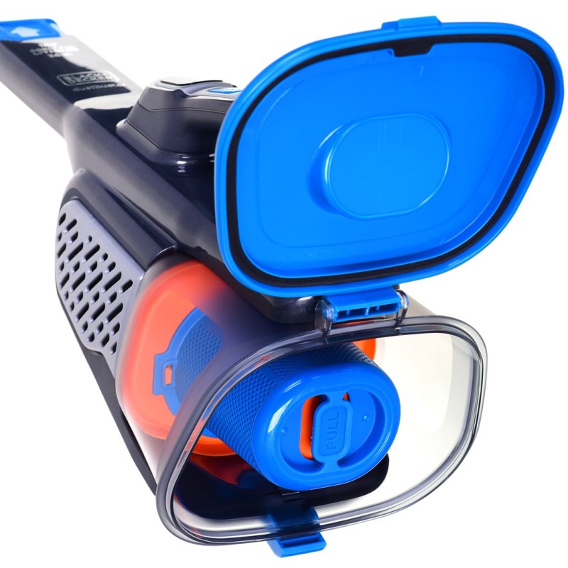 Black & Decker BHHV520BF handheld vacuum Black, Blue, Silver Bagless Black & Decker BHHV520BF handheld vacuum Black, Blue, Silver Bagless