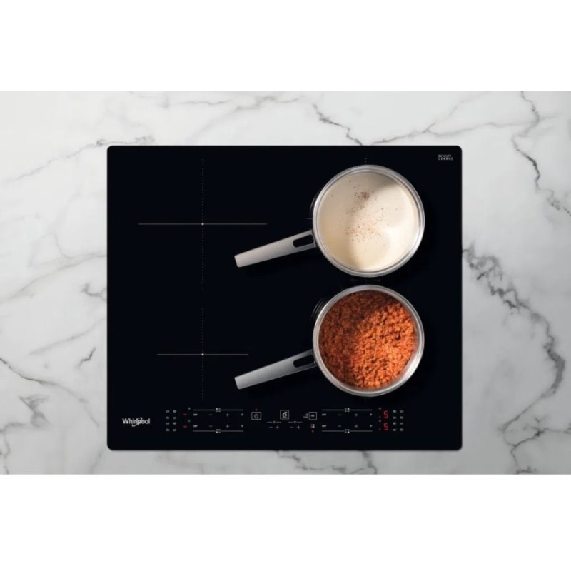 Whirlpool WB B8360 NE hob Black Built-in 59 cm Zone induction hob 4 zone(s) Whirlpool WB B8360 NE hob Black Built-in 59 cm Zone induction hob 4 zone(s)
